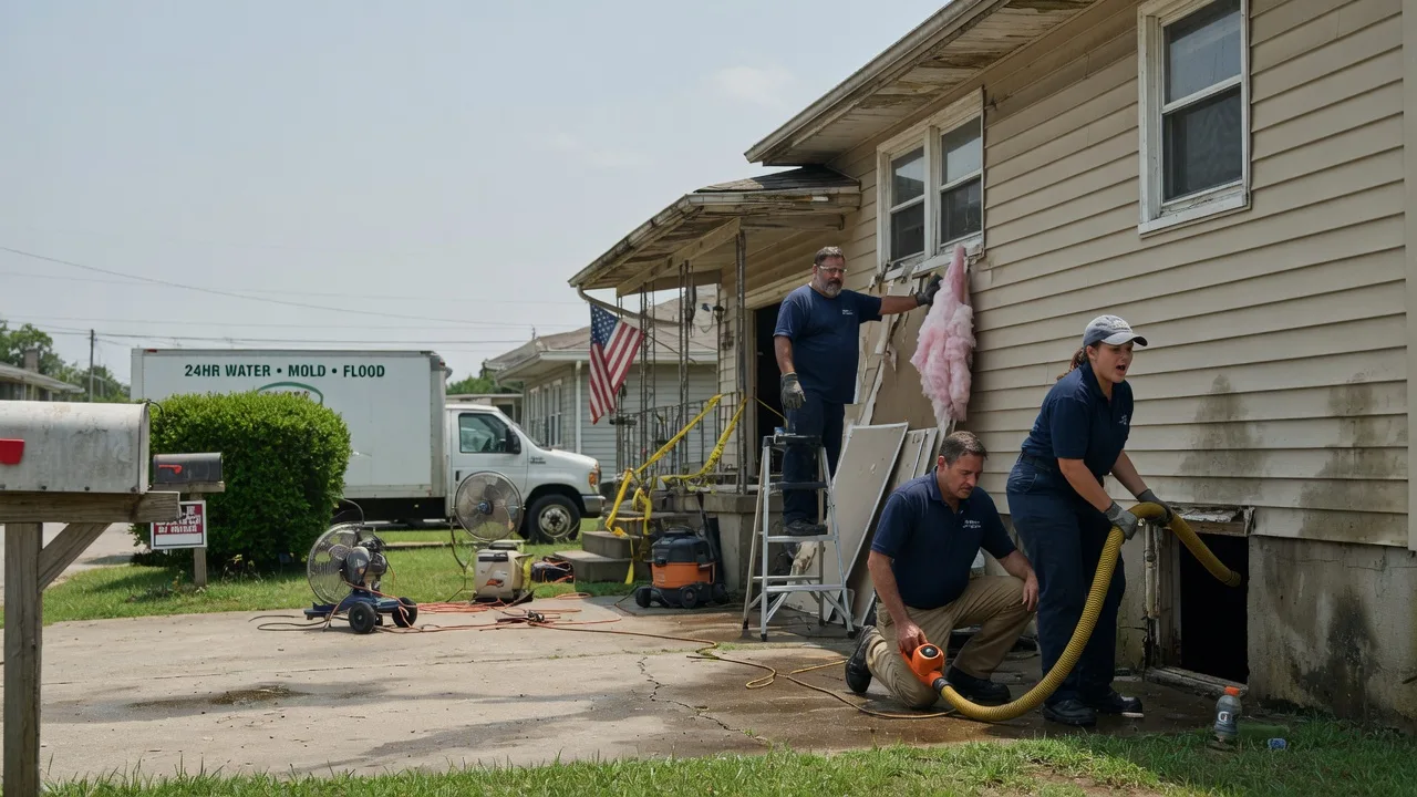 Water Damage Repair in Bossier City, LA near me